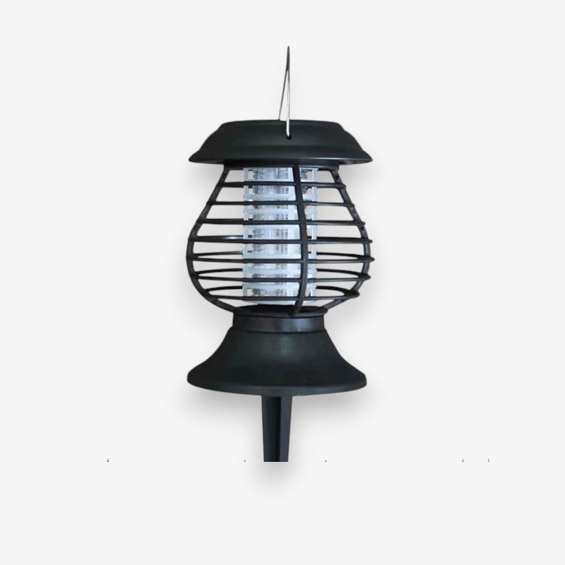 Solar Mückenlampe UV-Licht schwarz mit Erdspieß -    Zorenza