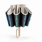 Taschenschirm automatisch winddicht mit Reflexstreifen -    Zorenza