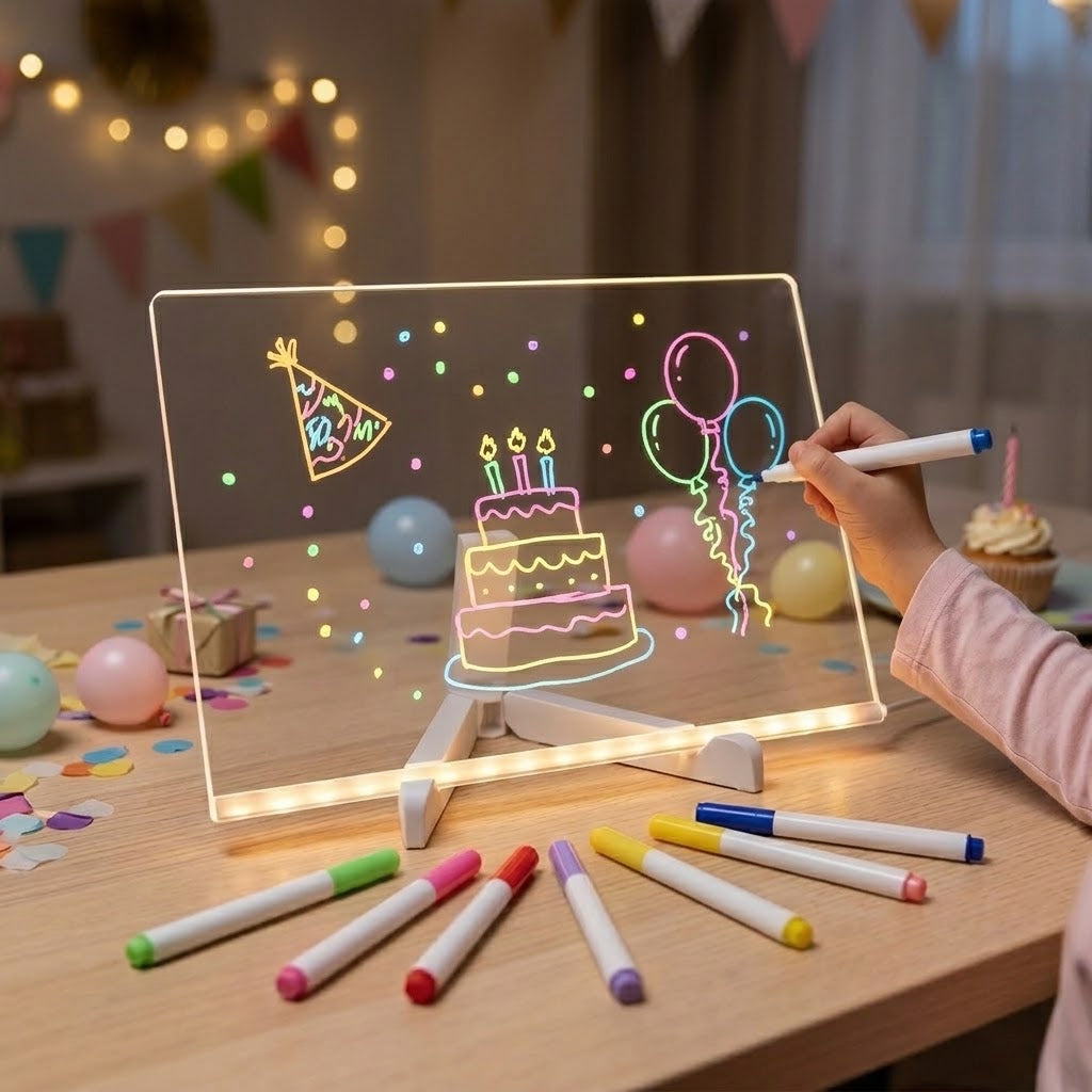 LED Zeichentafel Acrylcm für Kinder -    Zorenza