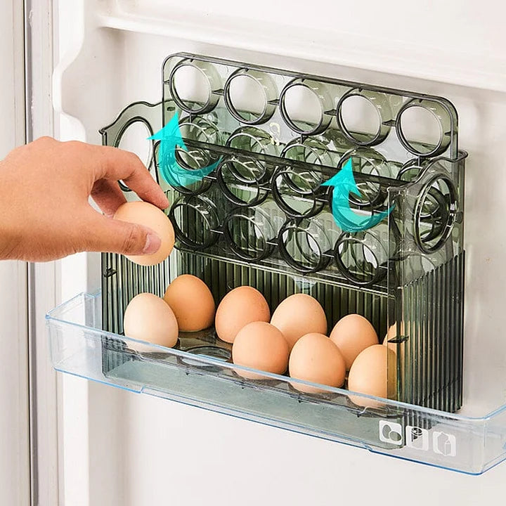 Eier-Organizer stapelbar für Kühlschrank -    Zorenza