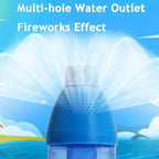 Wasserpistole mit Feuerwerk-Sprüheffekt -    Zorenza