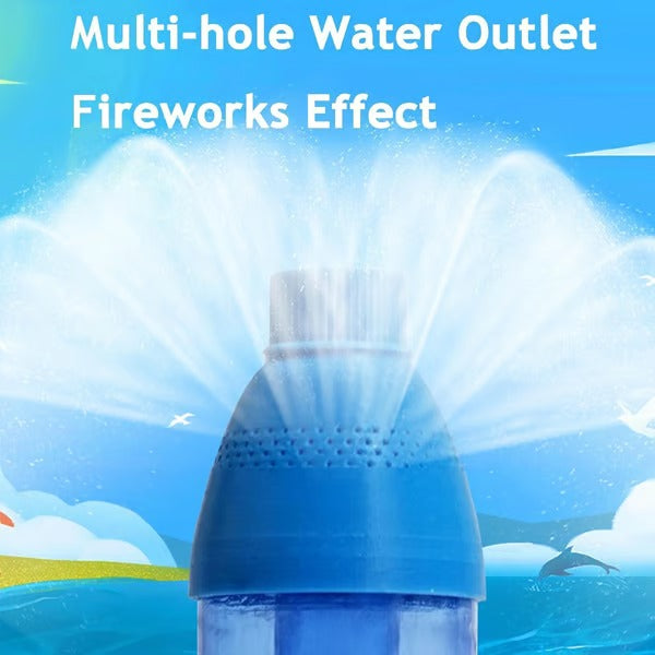 Wasserpistole mit Feuerwerk-Sprüheffekt -    Zorenza