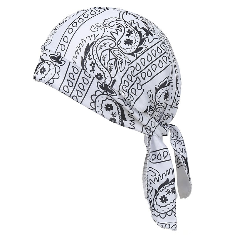 Kopftuch Radfahren elastisch mit Bandana-Muster -    Zorenza