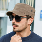 Militär Cap Baumwolle Flat Top mit verstellbarer Passform -    Zorenza