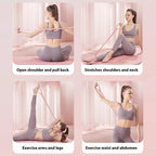 Dehnungsband Silikon mit Anti-Rutsch-Griffen für Yoga und Stretching -    Zorenza