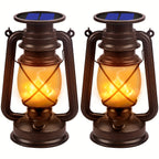 Solar LaternenVintage mit flackerndem LED-Licht -    Zorenza