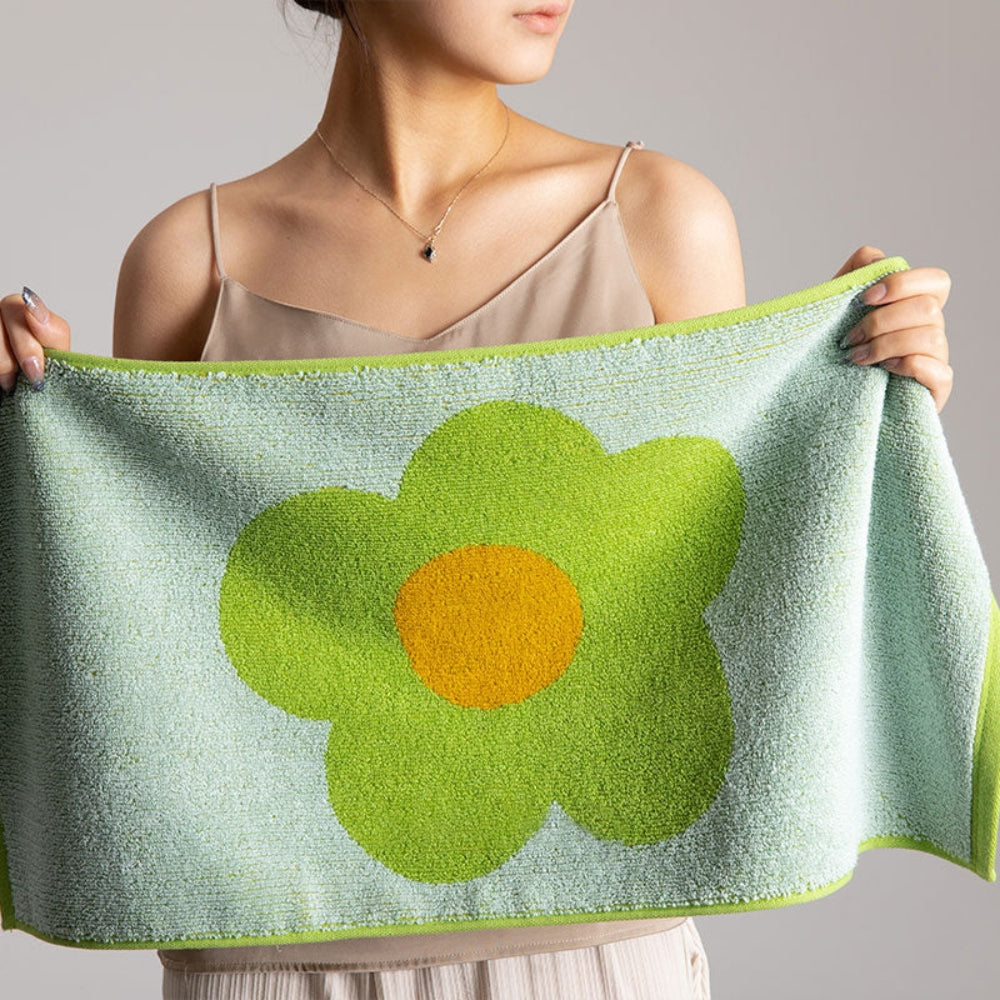 Handtuch Baumwolle mit Blumenmuster -    Zorenza