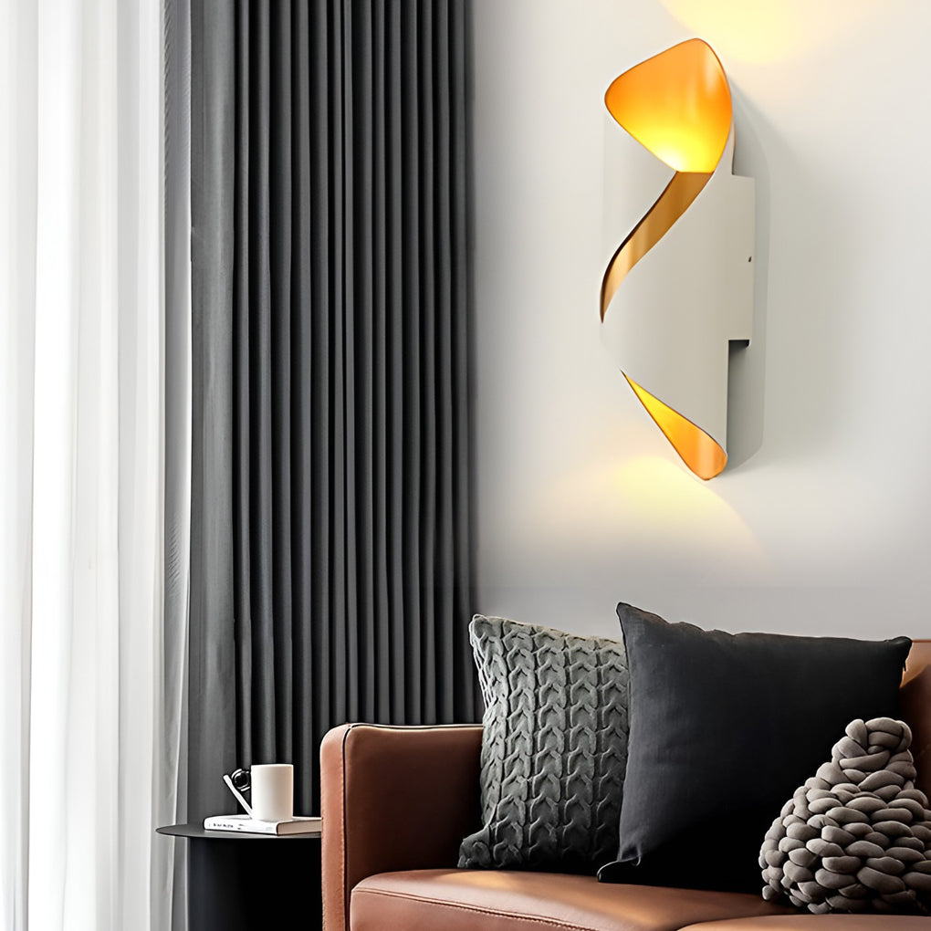 Wandleuchte LED Aluminium modern für Außen- und Innenbereich -    Zorenza