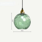 Glas-Pendelleuchte mit Kugel-Design – Moderne Hängeleuchte Zorenza