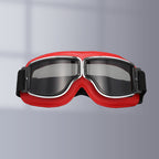Motorradbrille Vintage mit einstellbarem Band -    Zorenza