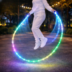 LED-Springseil mit leuchtender Seilbahn – Spaß bei Tag und Nacht Zorenza