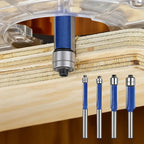 Bündiger Fräser-Set 4-teilig – Saubere Kanten auf jedem Material Zorenza
