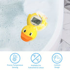 Badethermometer Digital Ente – Wasserdicht mit LCD-Anzeige -    Zorenza