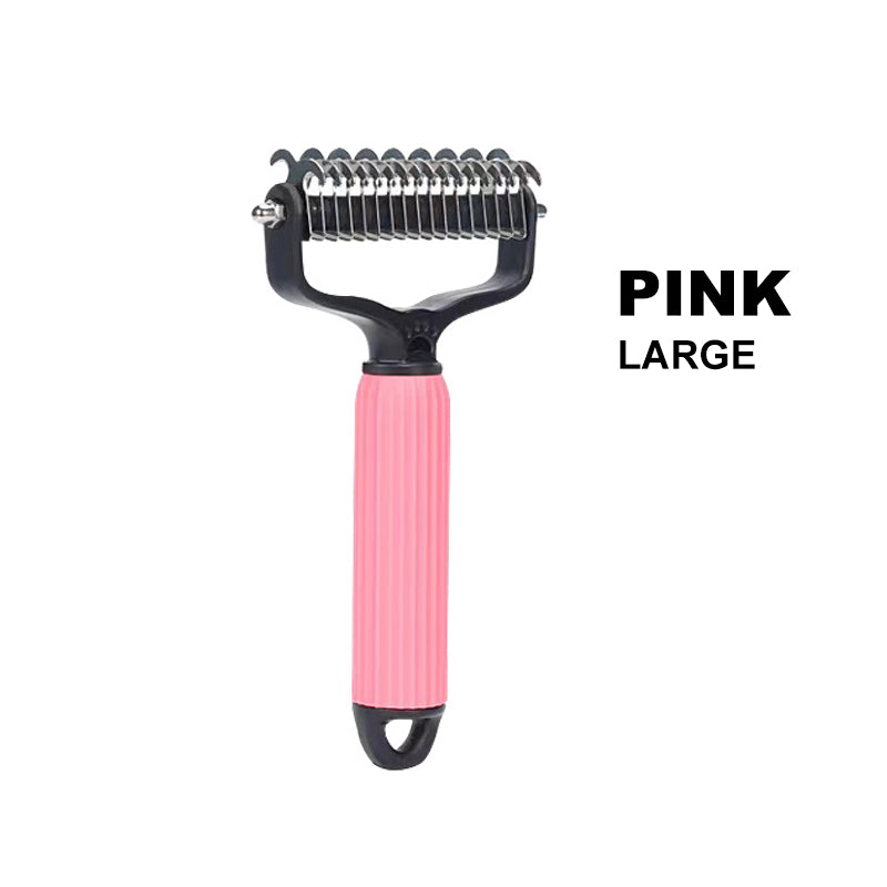 Fellbürste für Hunde und Katzen – Sanftes Entwirren -    Zorenza