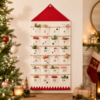 Adventskalender zum Befüllen Stoff 24 Taschen -    Zorenza