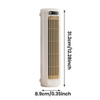 Tischventilator USB wiederaufladbar mit LED-Beleuchtung -    Zorenza