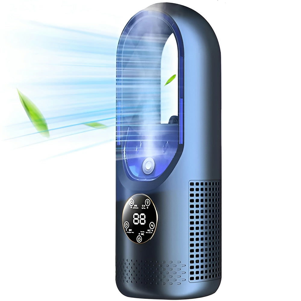 Luftkühler USB Turmventilator mit Wassertank und Display -    Zorenza