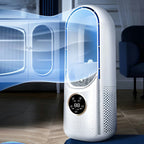 Luftkühler USB Turmventilator mit Wassertank und Display -    Zorenza