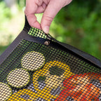 Antihaft-Grillbeutel 2er-Set – Gemüse und Meeresfrüchte einfach grillen Zorenza