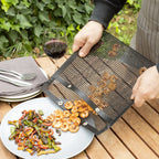 Antihaft-Grillbeutel 2er-Set – Gemüse und Meeresfrüchte einfach grillen Zorenza