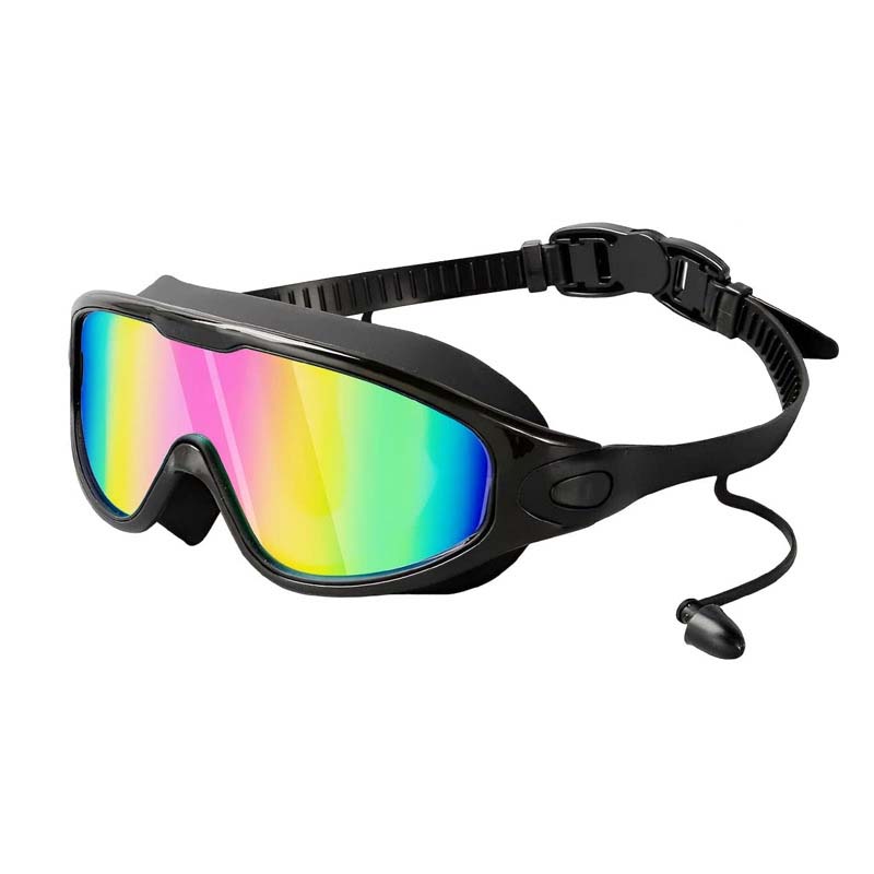 Schwimmbrille mit 180°-Sichtfeld und Antibeschlag-Linse -    Zorenza