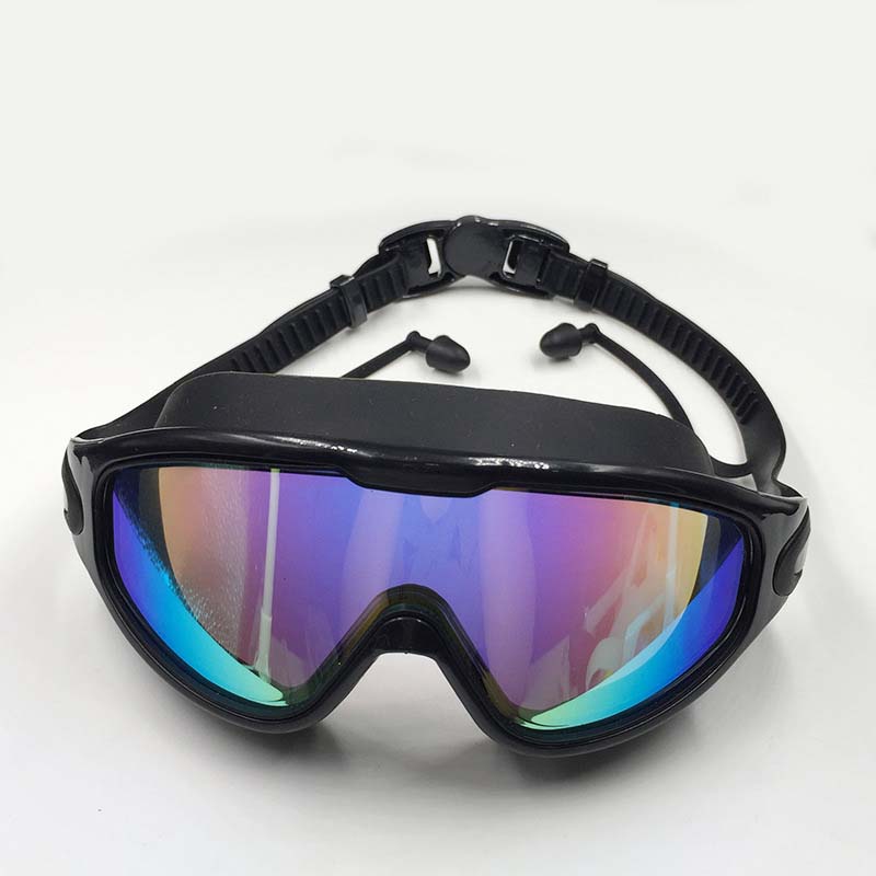 Schwimmbrille mit 180°-Sichtfeld und Antibeschlag-Linse -    Zorenza