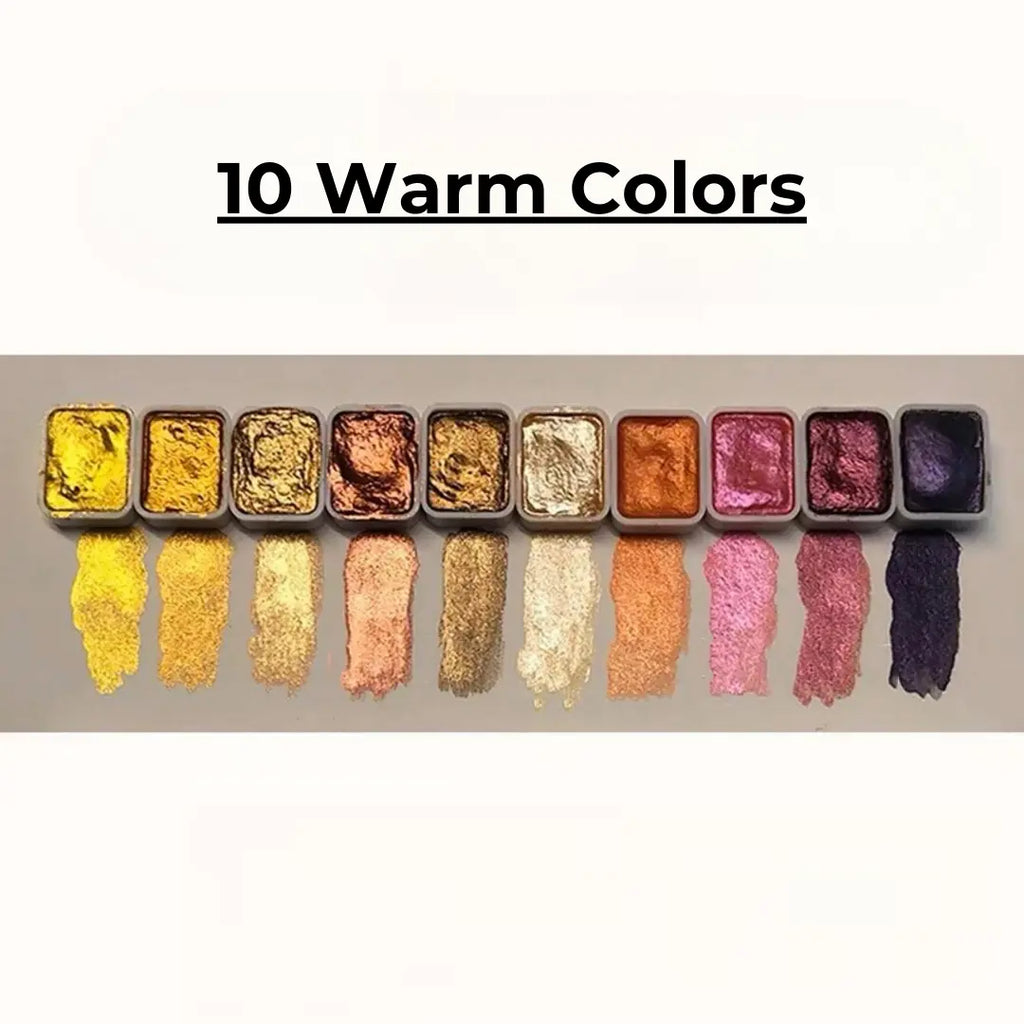 Aquarellfarben-Set | Lebendige Farben für strahlende Kunstwerke Zorenza