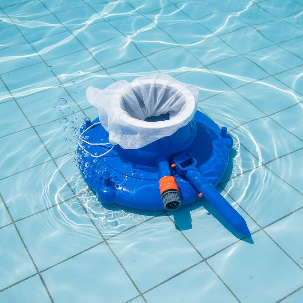 Poolsauger mit Filterbeutel – ohne Chemie -    Zorenza