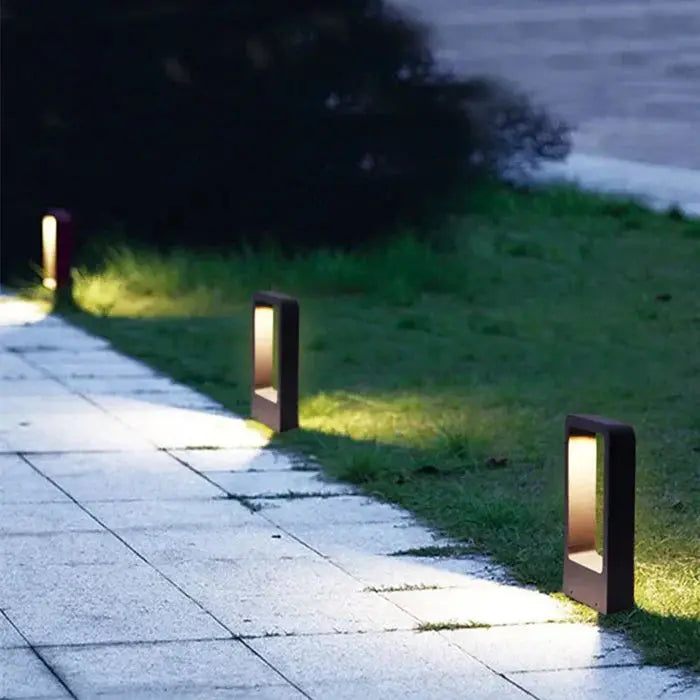 Außen-LED-Pollerleuchte – Wetterfeste Gartenweg-Lampe Zorenza