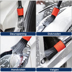 Auto-Detailing-Pinsel-Set – Kommt in jeden Winkel (5er-Set) Zorenza