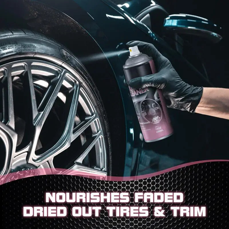 Auto-Innenraum-Politurspray – Trockenes Finish für Kunststoff & Leder Zorenza