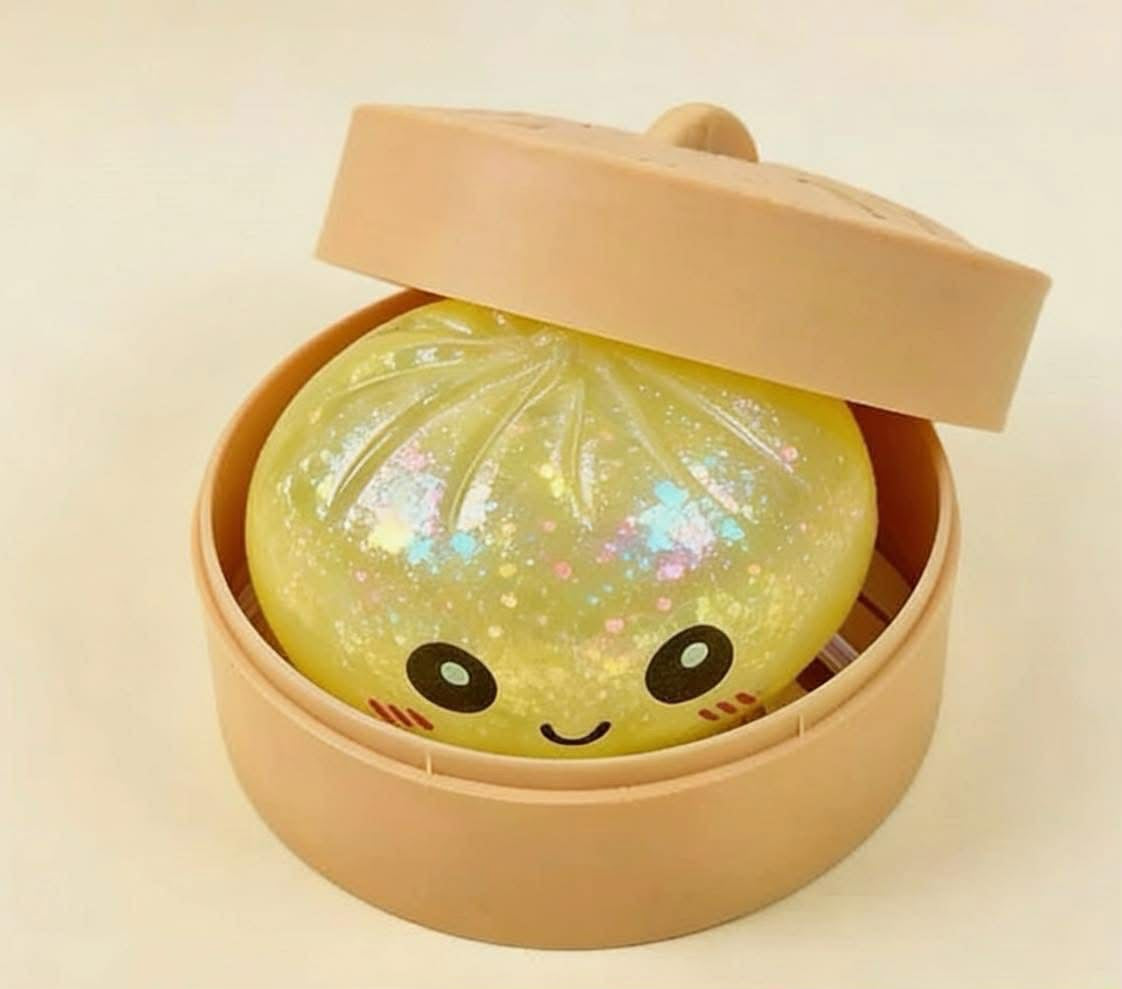 Anti-Stress-Ball Dumpling mit Glitzer -    Zorenza