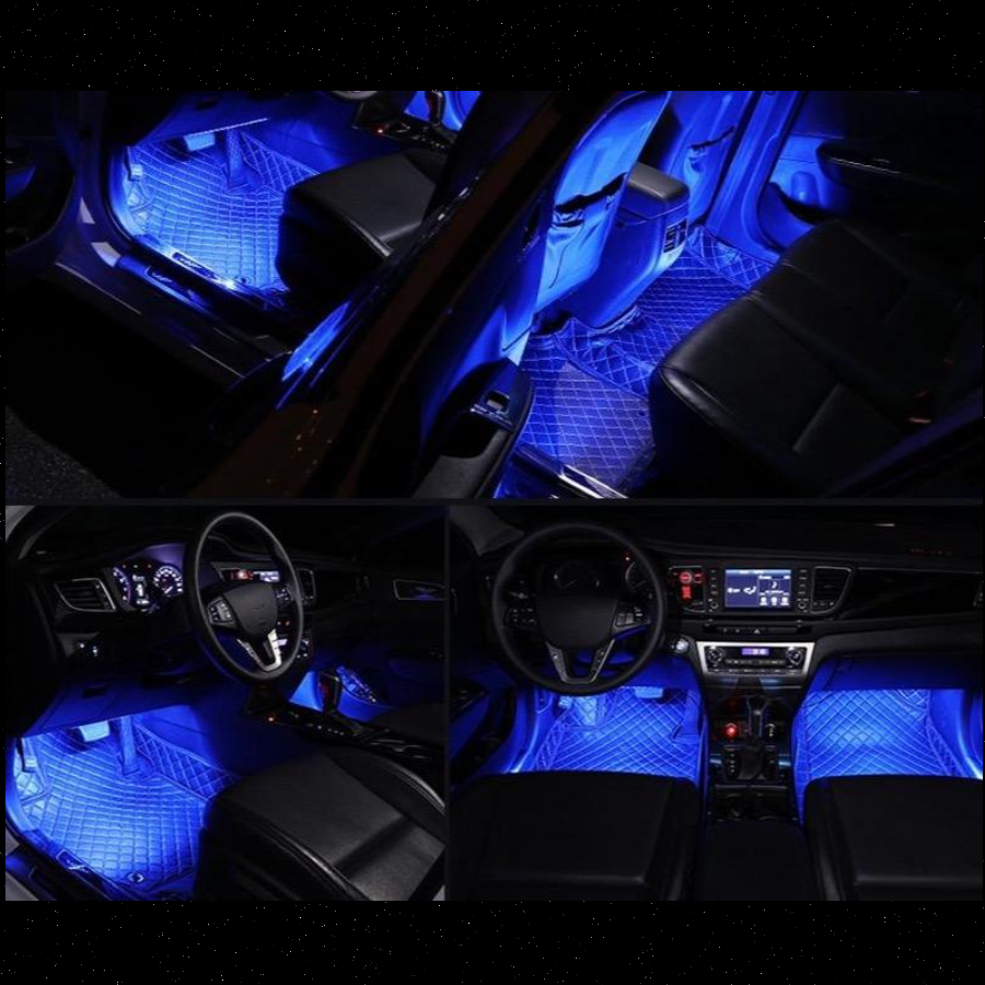 Auto LED Ambientebeleuchtung USB – Fußraum Stimmungslicht -    Zorenza