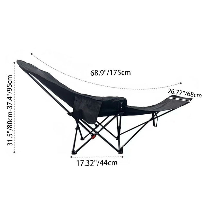 fußstütze campingstuhl Campingstuhl Kohlenstoffstahl klappbar mit Fußstütze 175 cm – Wetterfest Oxford-Gewebe Industriell für Garten Terrasse Camping – Zorenza