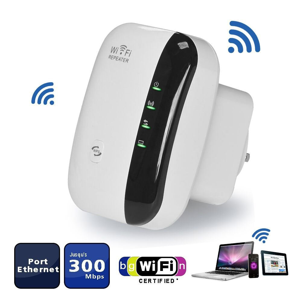 WLAN-Verstärker 300 Mbps – Signalbooster für bessere Reichweite -    Zorenza