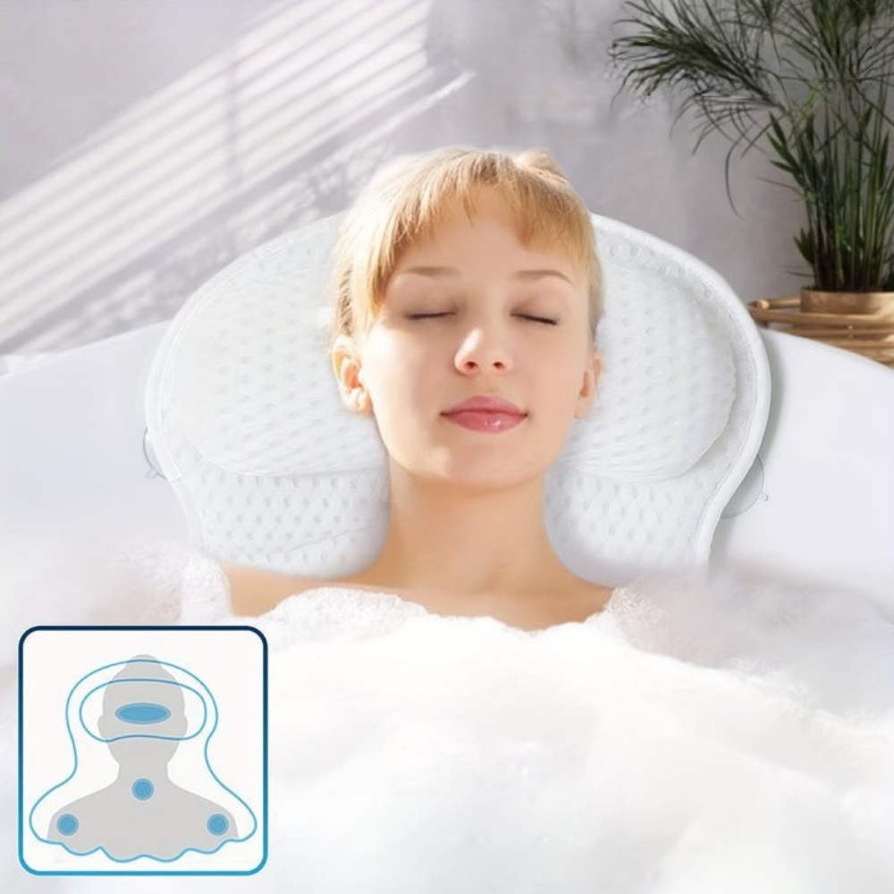 Badkissen Ergonomisch mit Nackenstütze -    Zorenza