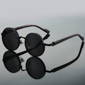 Retro Sonnenbrille mit rundem Gestell -    Zorenza