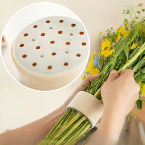 Blumenstielhalter für Vasen – Perforierter Strauß-Organizer Zorenza
