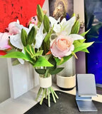 Blumenstielhalter für Vasen – Perforierter Strauß-Organizer Zorenza