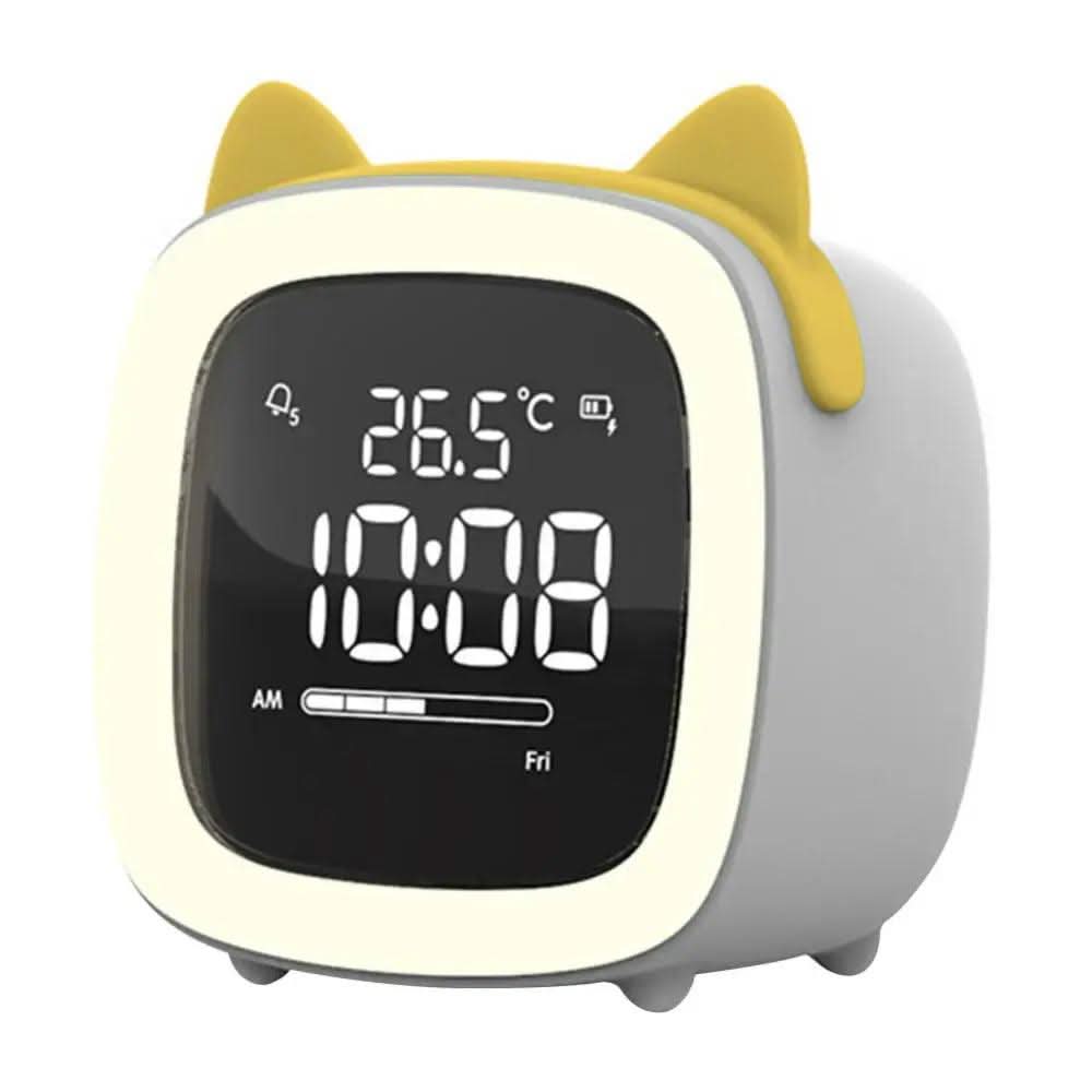 Kinderwecker LED mit Nachtlicht Tiermotiv -    Zorenza
