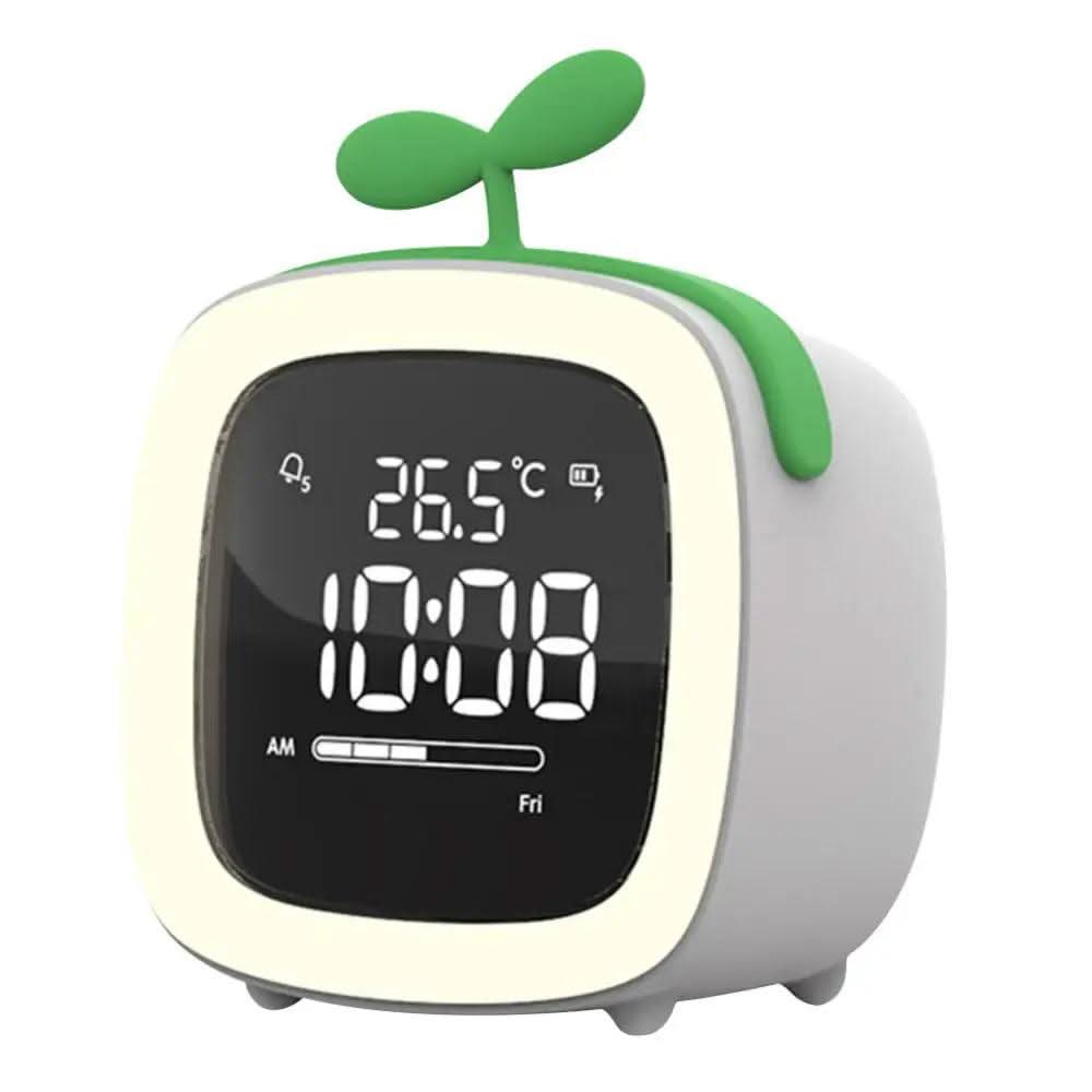Kinderwecker LED mit Nachtlicht Tiermotiv -    Zorenza
