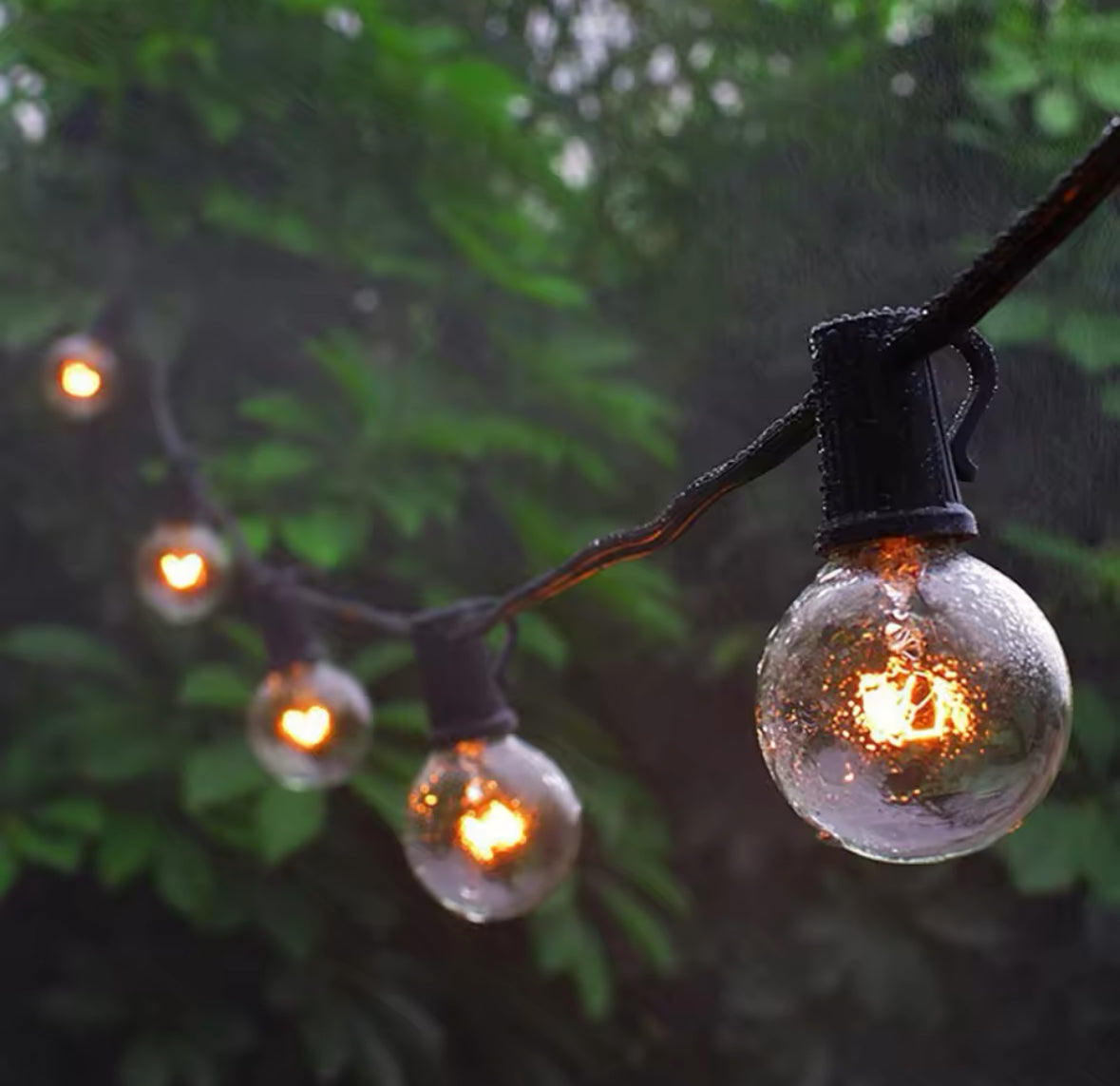 LED Lichterkette Outdoor wetterfest mit warmweißem Licht -    Zorenza