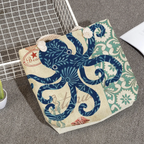 Strandtasche Leinen mit Meeresmotiv -    Zorenza