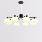 Pendelleuchte mit Glasschirmen – Modern-elegante Deckenleuchte -    Zorenza