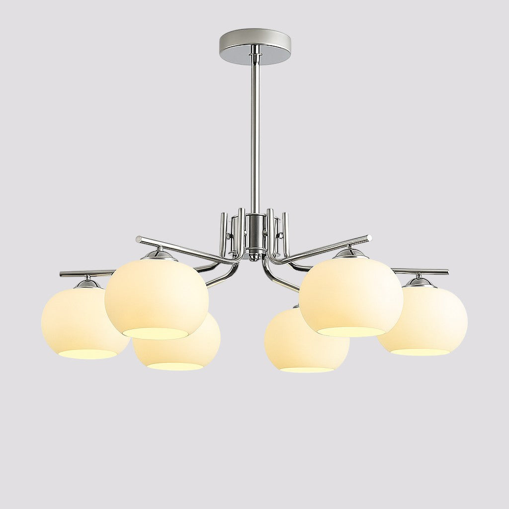 Pendelleuchte mit Glasschirmen – Modern-elegante Deckenleuchte -    Zorenza