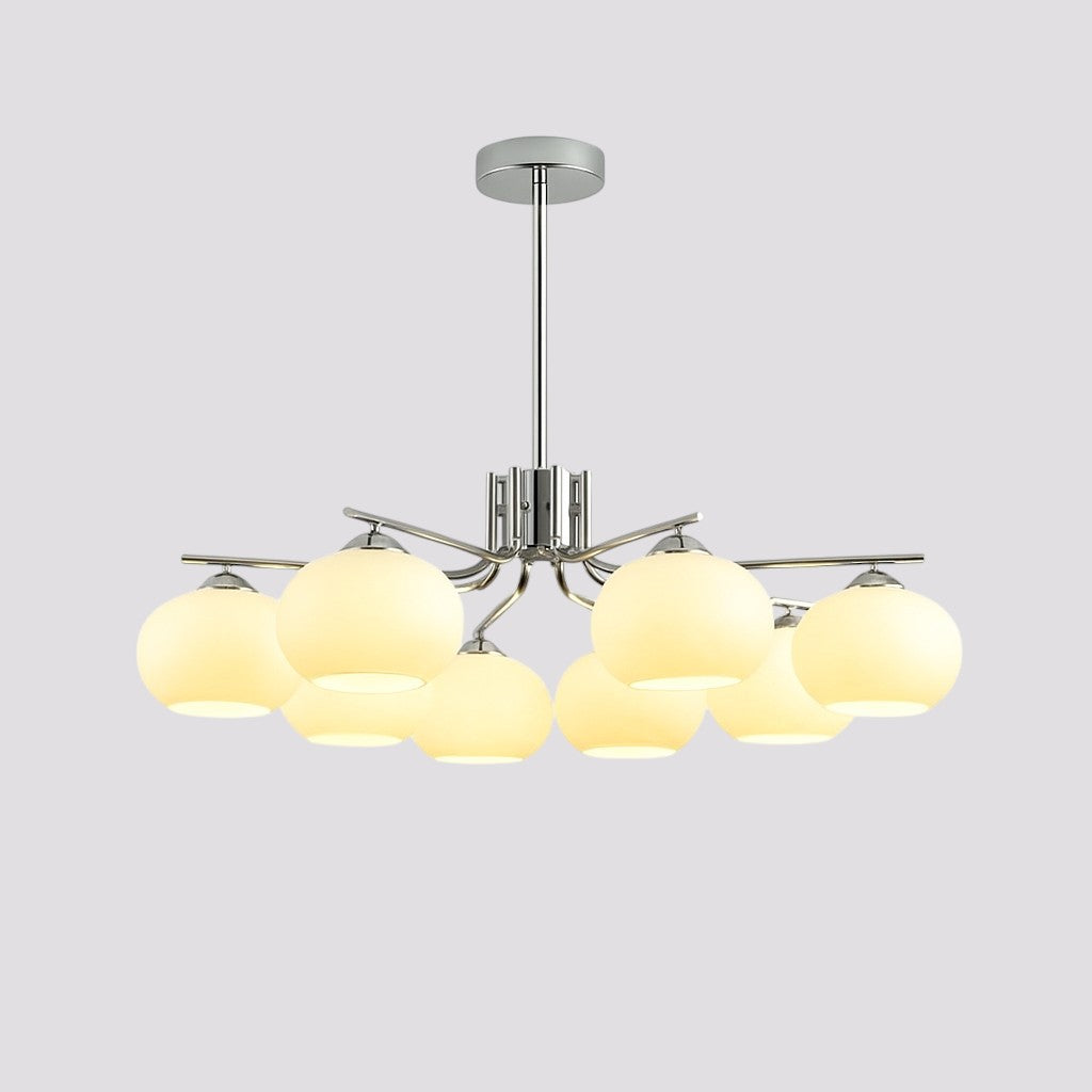 Pendelleuchte mit Glasschirmen – Modern-elegante Deckenleuchte -    Zorenza