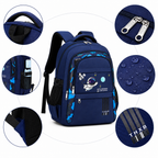 Kinder-Schulrucksack mit Astronauten-Motiv -    Zorenza