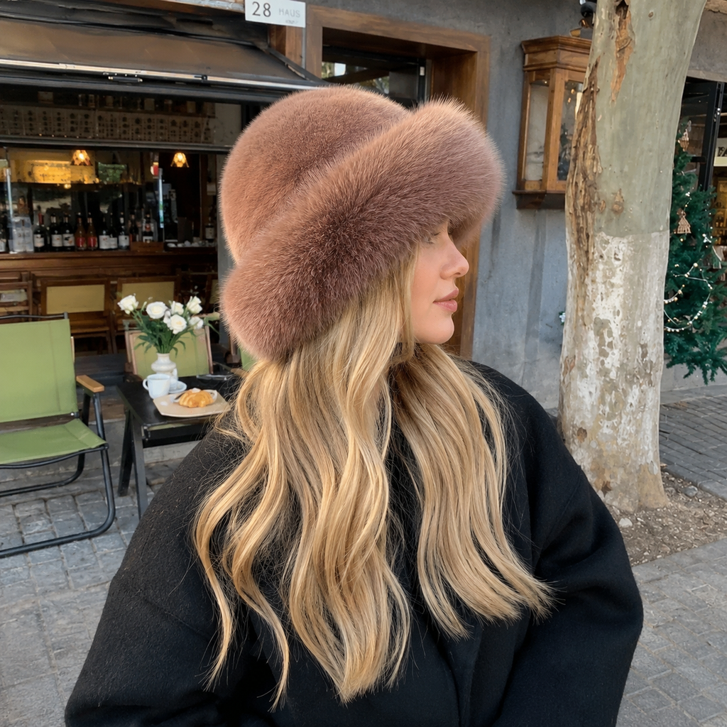 Winter-Pelzmütze Kunstfell für Damen -    Zorenza