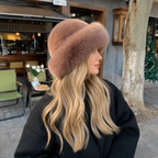 Winter-Pelzmütze Kunstfell für Damen -    Zorenza