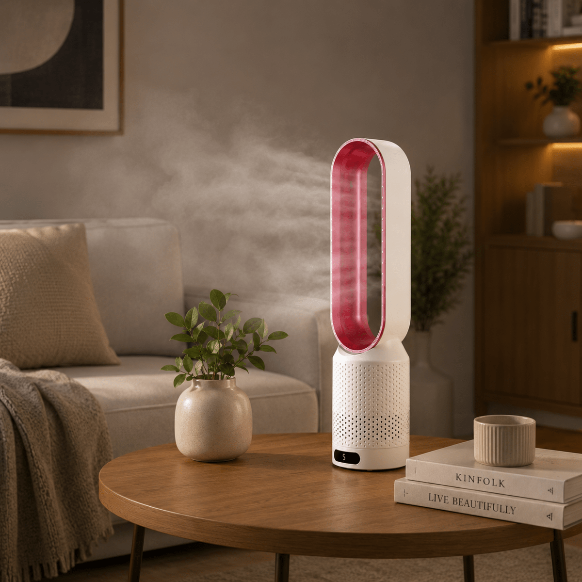 Turmventilator 3-in-1 mit klingenlosem Design -    Zorenza